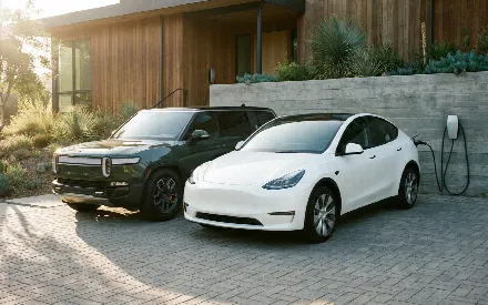 Deux voitures à charger